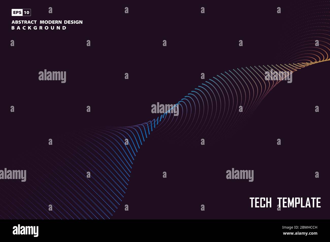 Abstrait particule design design design art fond de conception minimal. Pour publicité, poster, gabarit, impression, couverture. Illustration vector eps10 Illustration de Vecteur
