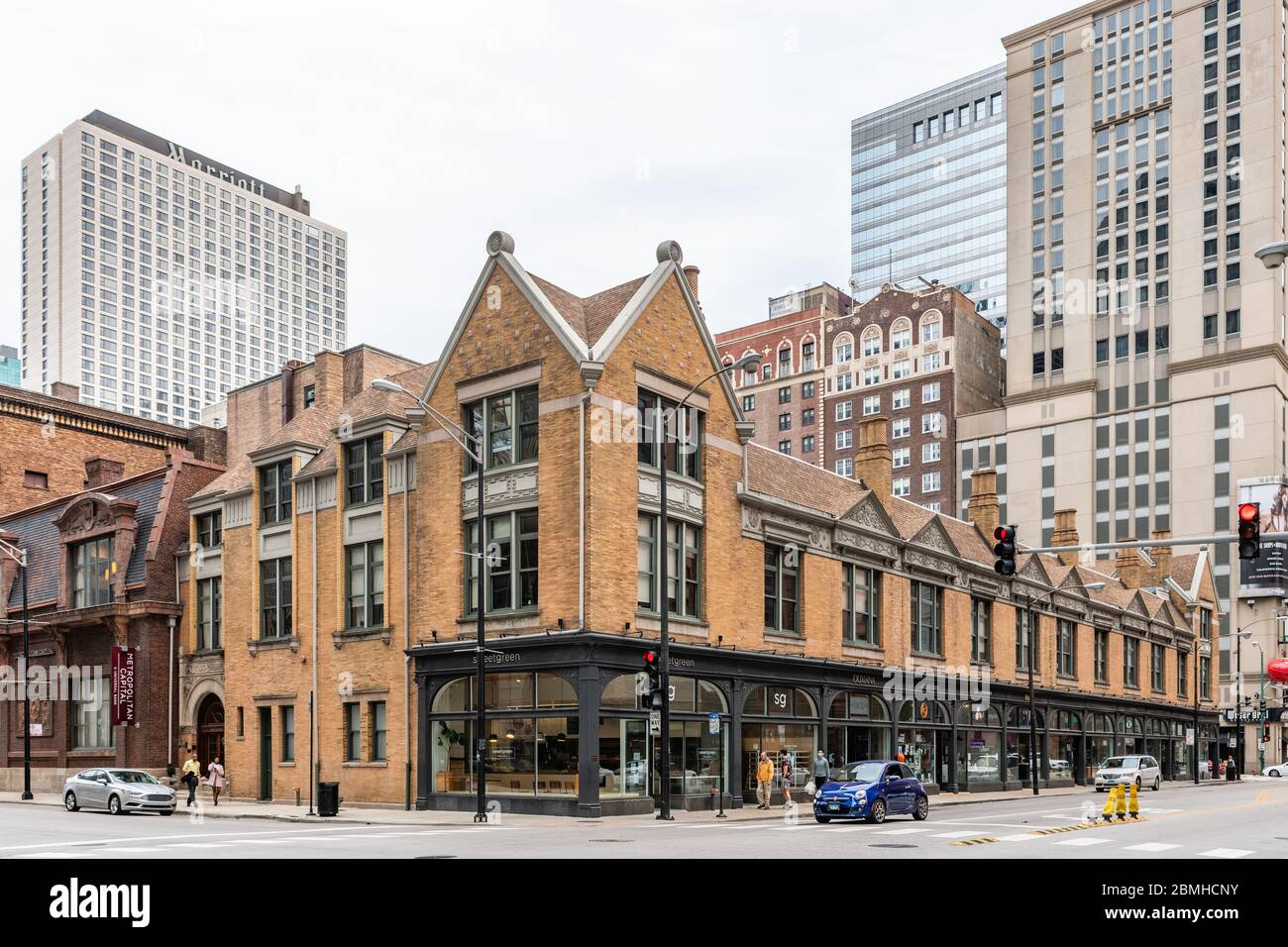 Bâtiment Tree Studio Banque D'Images