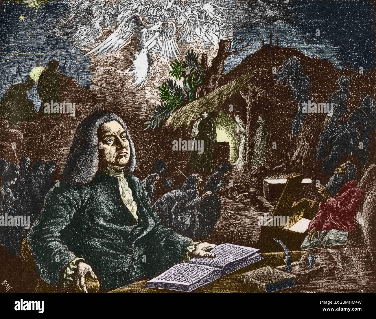 George frideric handel 1685 1759 Banque de photographies et d’images à ...