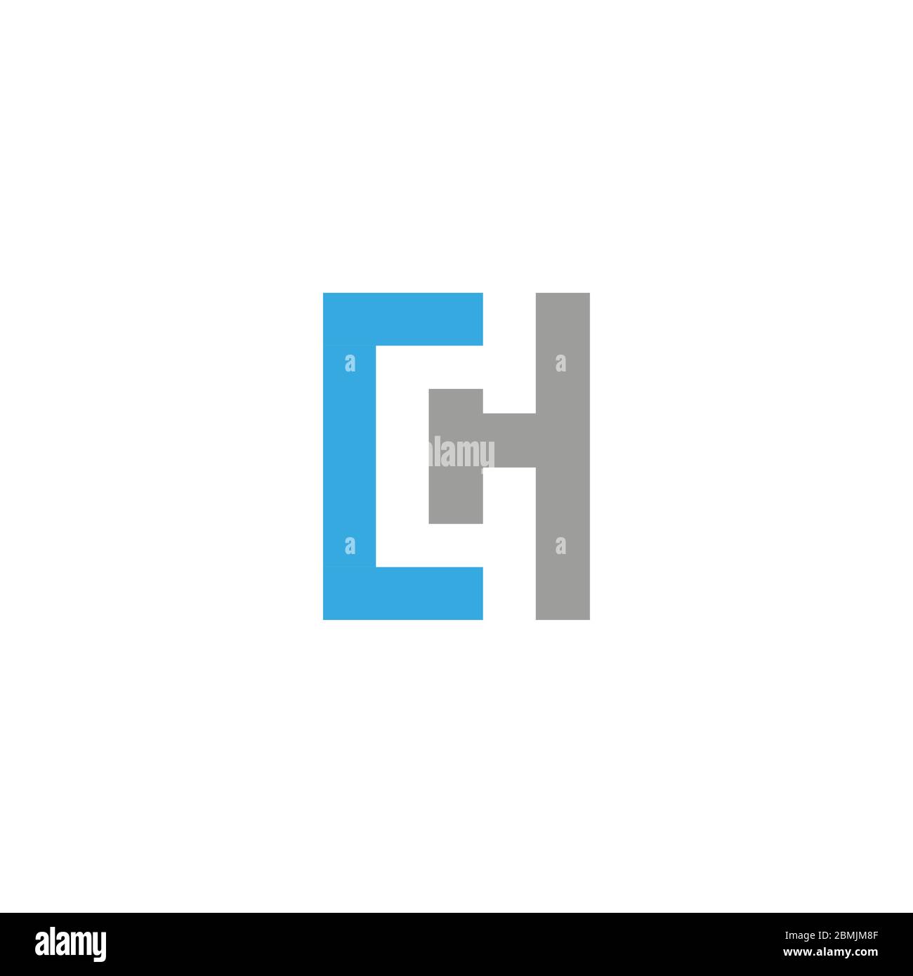 logo ch, icône ch, logo ch, images ch, lettre ch, logo original ch Illustration de Vecteur