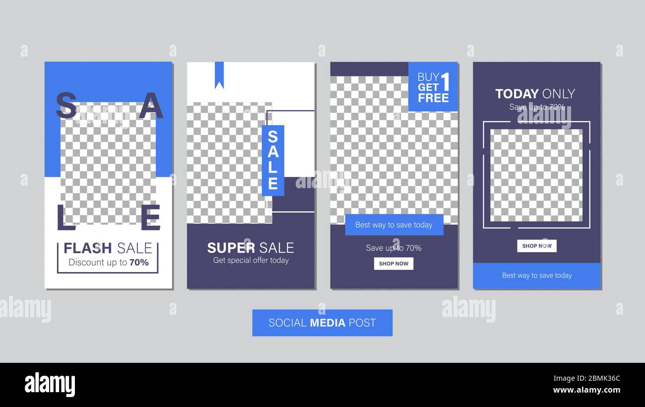 Vente de modèles mobiles pour la vente promotionnelle. Bannière mobile modifiable pour les histoires ou les médias sociaux, le Web et Internet. Offre groupée de promotion Illustration de Vecteur