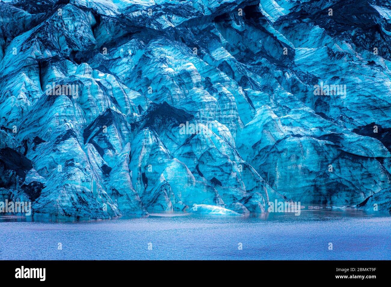 Glacier d’Islande Banque D'Images