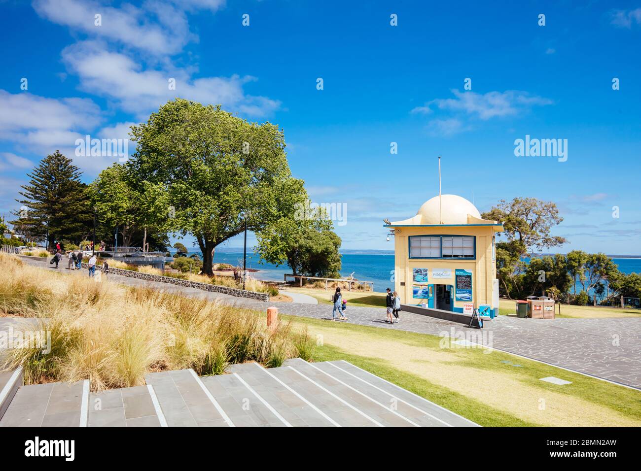 Estran Cowes sur Philip Island en Australie Banque D'Images