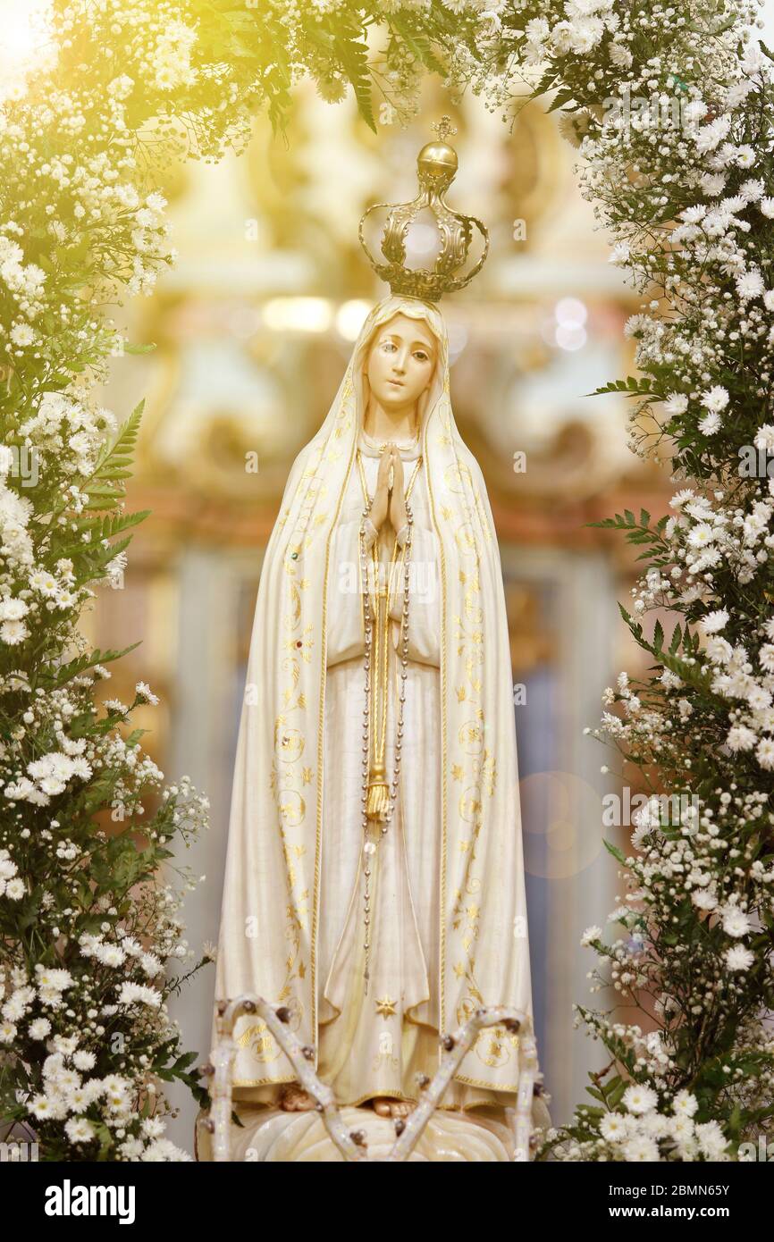 Vierge De Fatima Banque D Image Et Photos Alamy