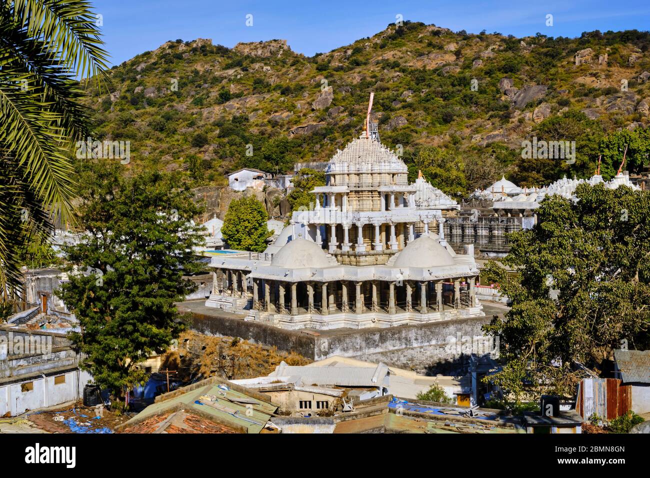 Inde, Rajasthan, Mont Abu, Delwara Jaïn temple Banque D'Images