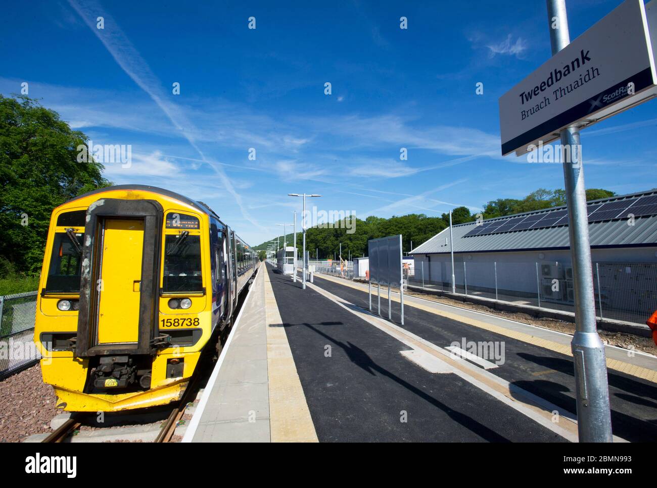 Edinburgh to galashiels train line Banque de photographies et d’images ...