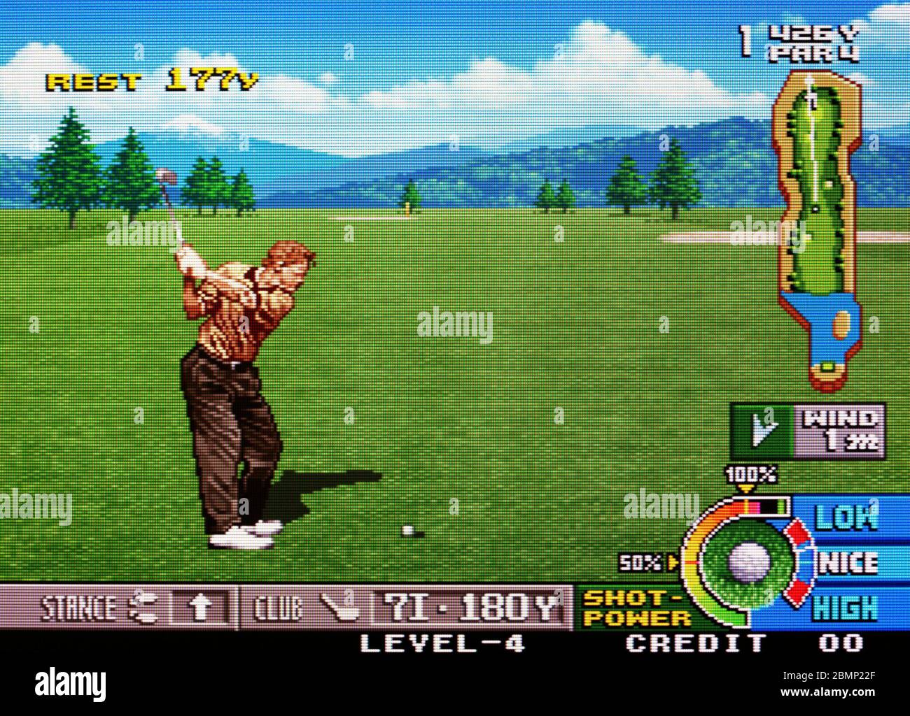 Neo Turf Masters - SNK Neo-Geo NeoGeo - usage éditorial uniquement Banque D'Images