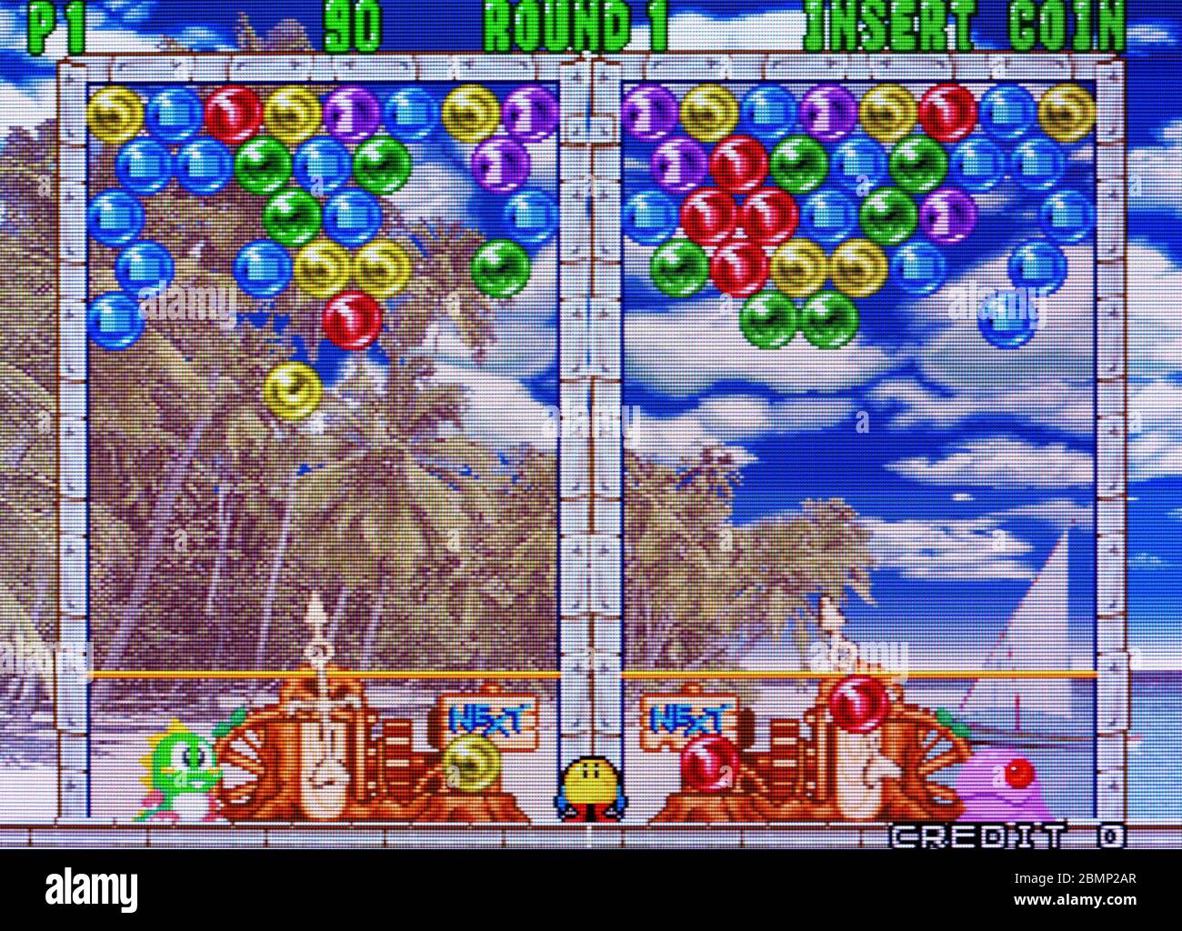 Puzzle Bobble 2 - SNK Neo-Geo NeoGeo - usage éditorial uniquement Photo  Stock - Alamy