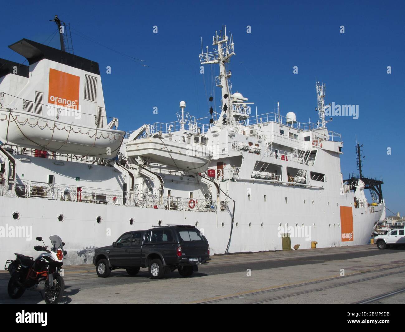 Navire LEON THEVENIN Banque D'Images