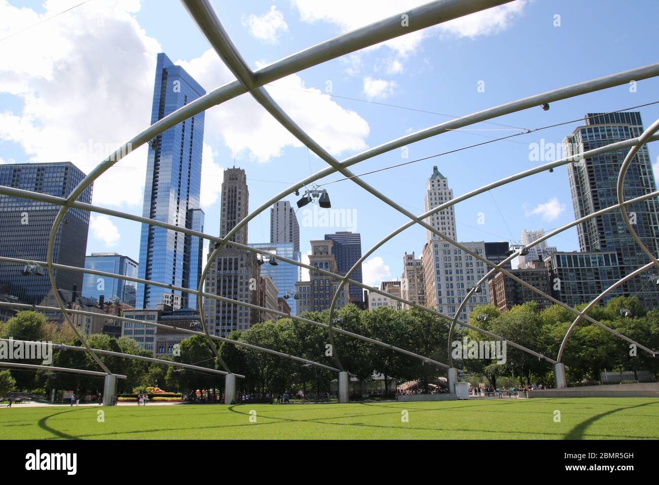 Le Millennium Park, Chicago Banque D'Images
