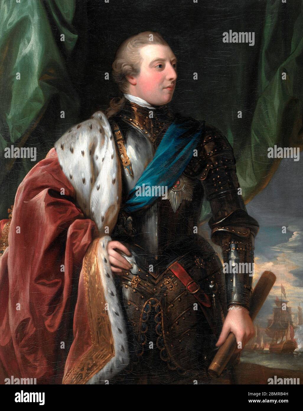 George III par Benjamin West, vers 1783 Banque D'Images