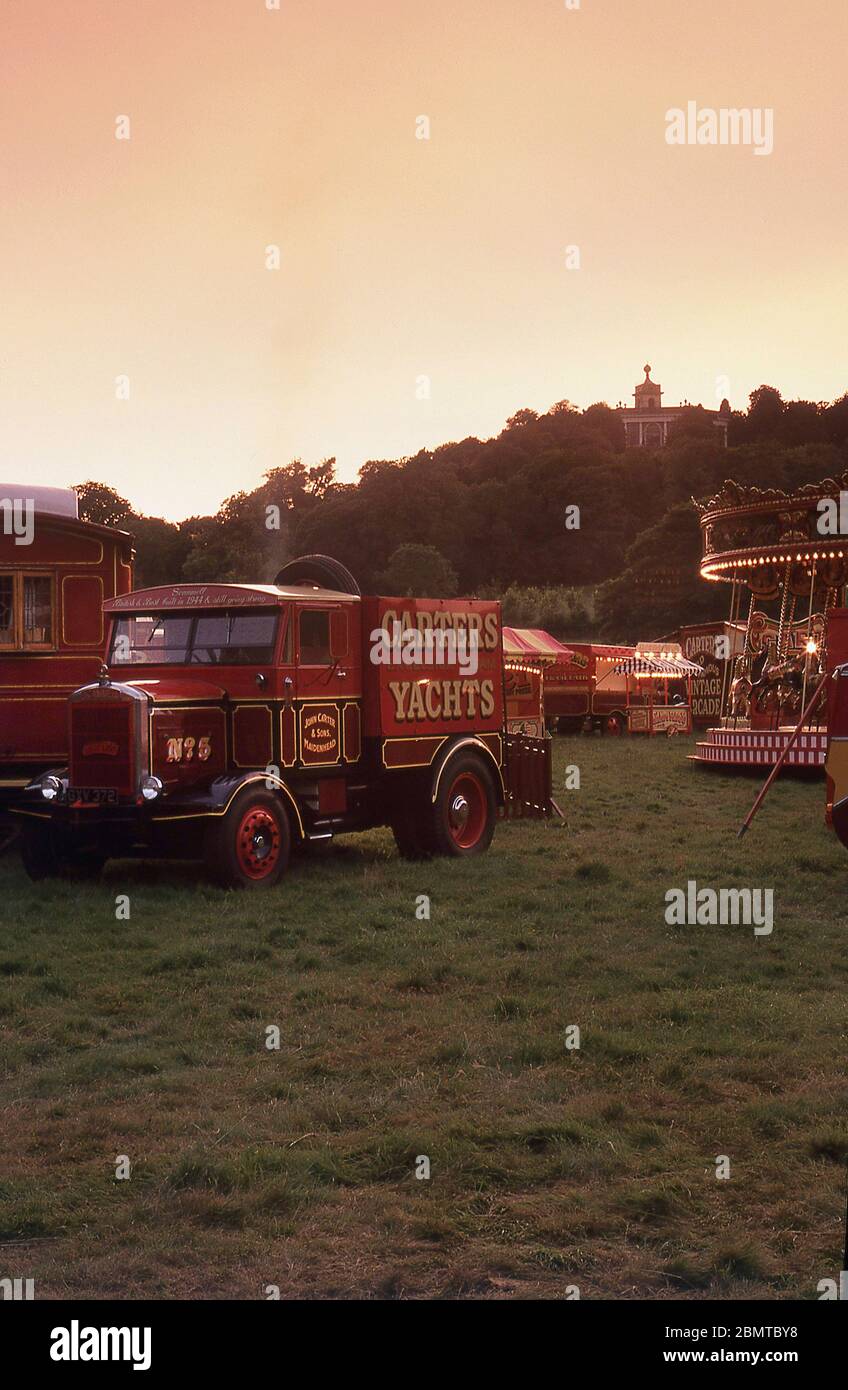 John carter & Sons Steam Fair Banque D'Images