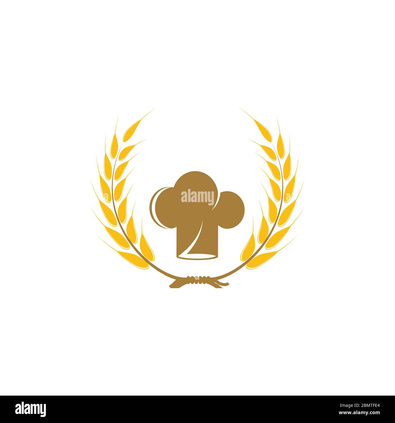 Chef hat modèle logo vector illustration Illustration de Vecteur