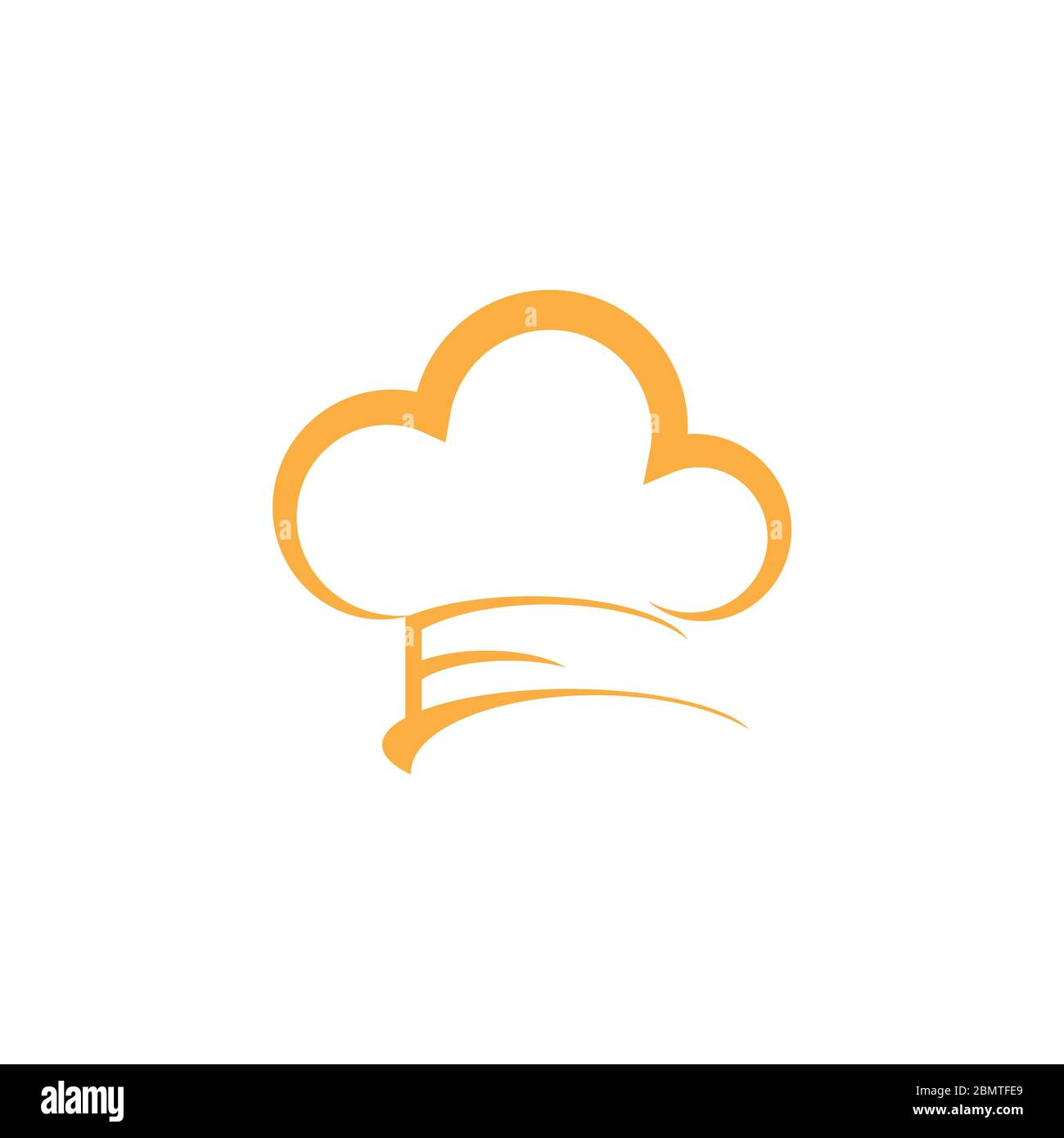 Chef hat modèle logo vector illustration Illustration de Vecteur