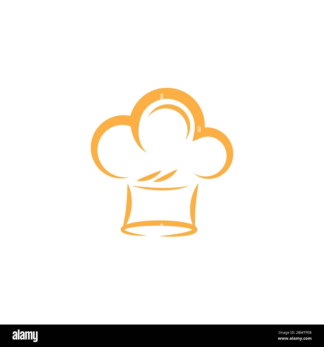Chef hat modèle logo vector illustration Illustration de Vecteur
