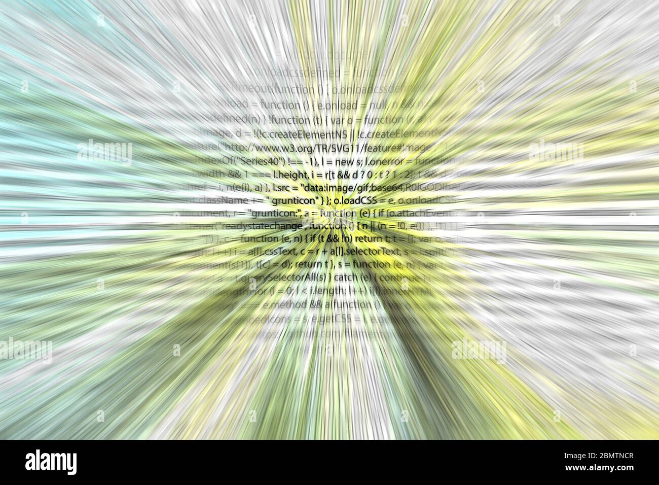 Résumé du code numérique Banque D'Images