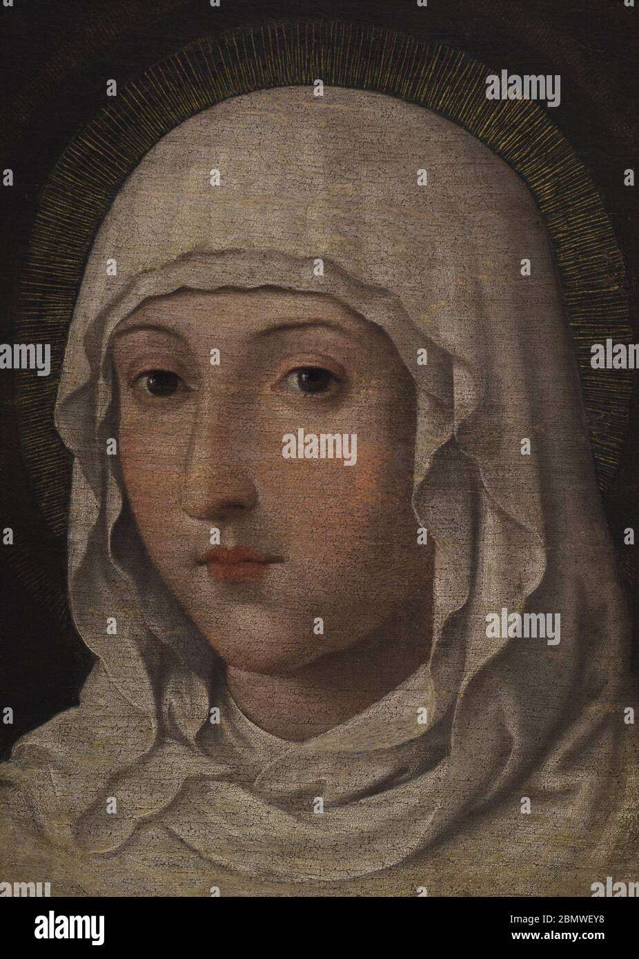 La Vierge de la pureté. Copie après l'original par Juan de Juanes (ca.1523-1579). Huile sur toile. Musée national des Beaux-Arts. Valletta. Malte. Banque D'Images