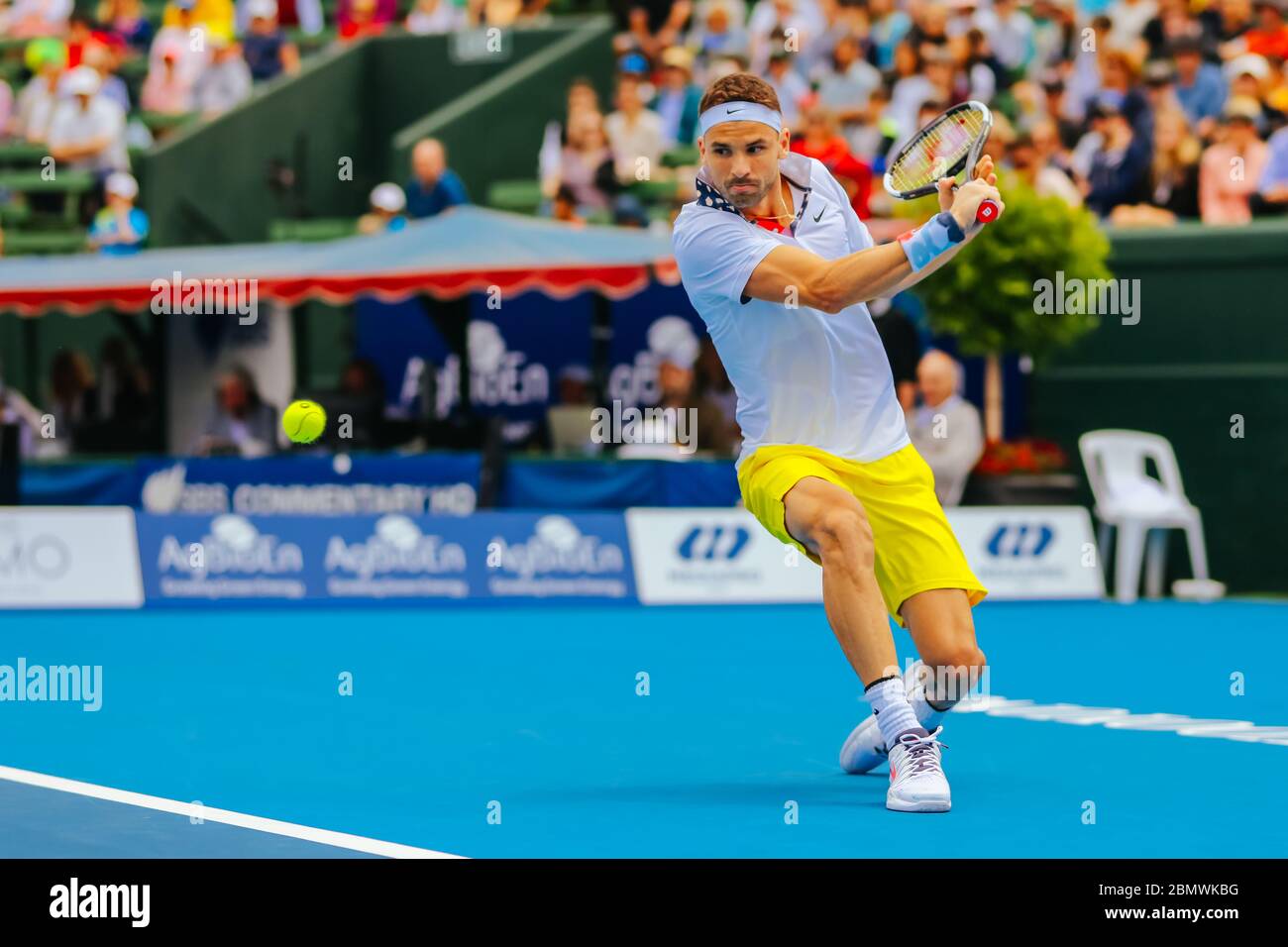 Kooyong Classic tennis Melbourne Australie Banque D'Images