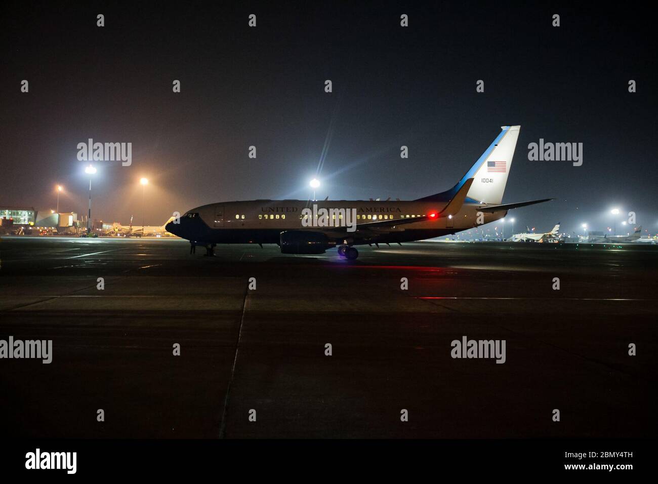 Le secrétaire d'État américain Rex Tillerson arrive à Varsovie, en Pologne, le 27 janvier 2018, marquant le début des discussions diplomatiques entre les États-Unis et la Pologne. Banque D'Images Le secrétaire d'État américain Rex Tillerson arrive à Varsovie, en Pologne, le 27 janvier 2018, marquant le début des discussions diplomatiques entre les États-Unis et la Pologne. Banque D'Images