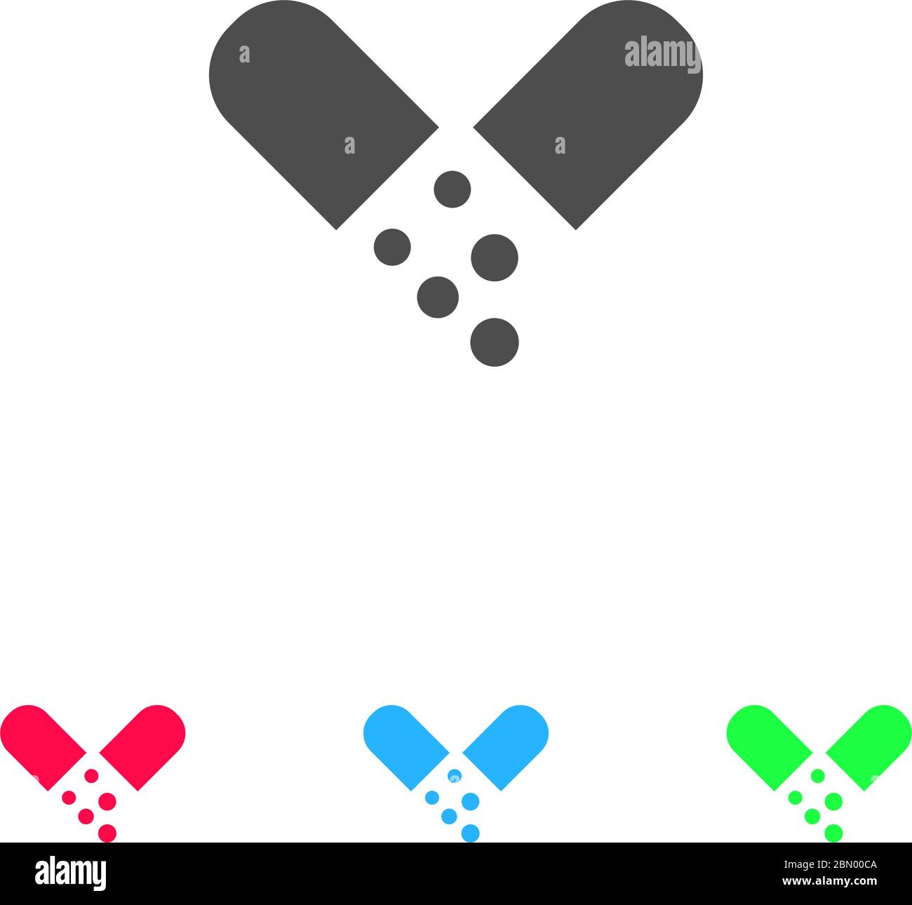 Icône médicaments. Pictogramme de couleur sur fond blanc. Symbole d'illustration vectorielle et icônes bonus Illustration de Vecteur