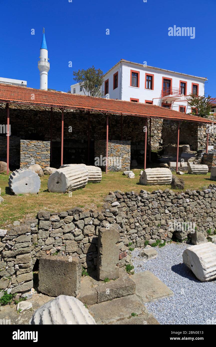 Mausolée, Bodrum, province de Mugla, Turquie Banque D'Images