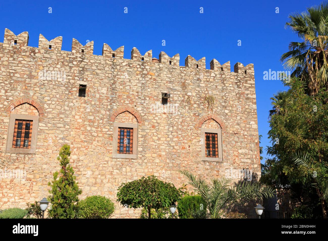 Caravanserail bâtiment historique,Kusadasi,Aydin,province,Turquie,Méditerranée Banque D'Images