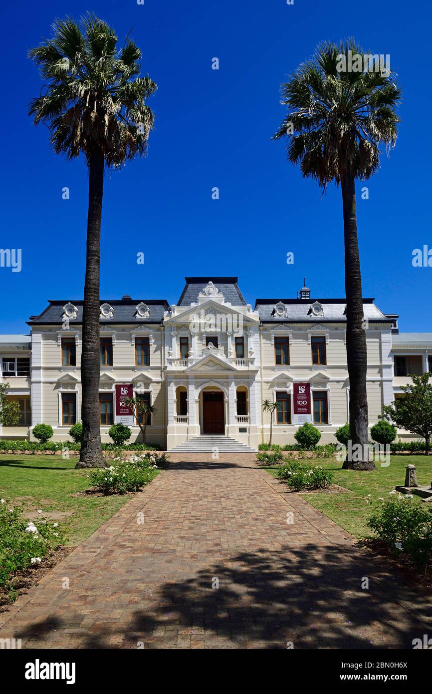 Université, Stellenbosch, Cap-Occidental, Afrique du Sud Banque D'Images