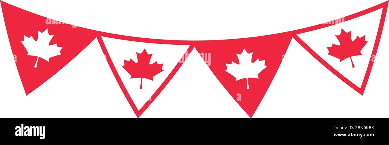 Refroidisseur Gonflable Drapeau Canadien - Décoration Table Feuille D'érable, Amscan
