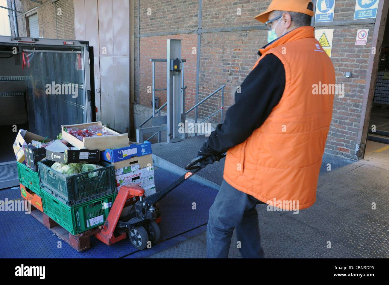 France, lille, banque alimentaire du Nord Banque D'Images