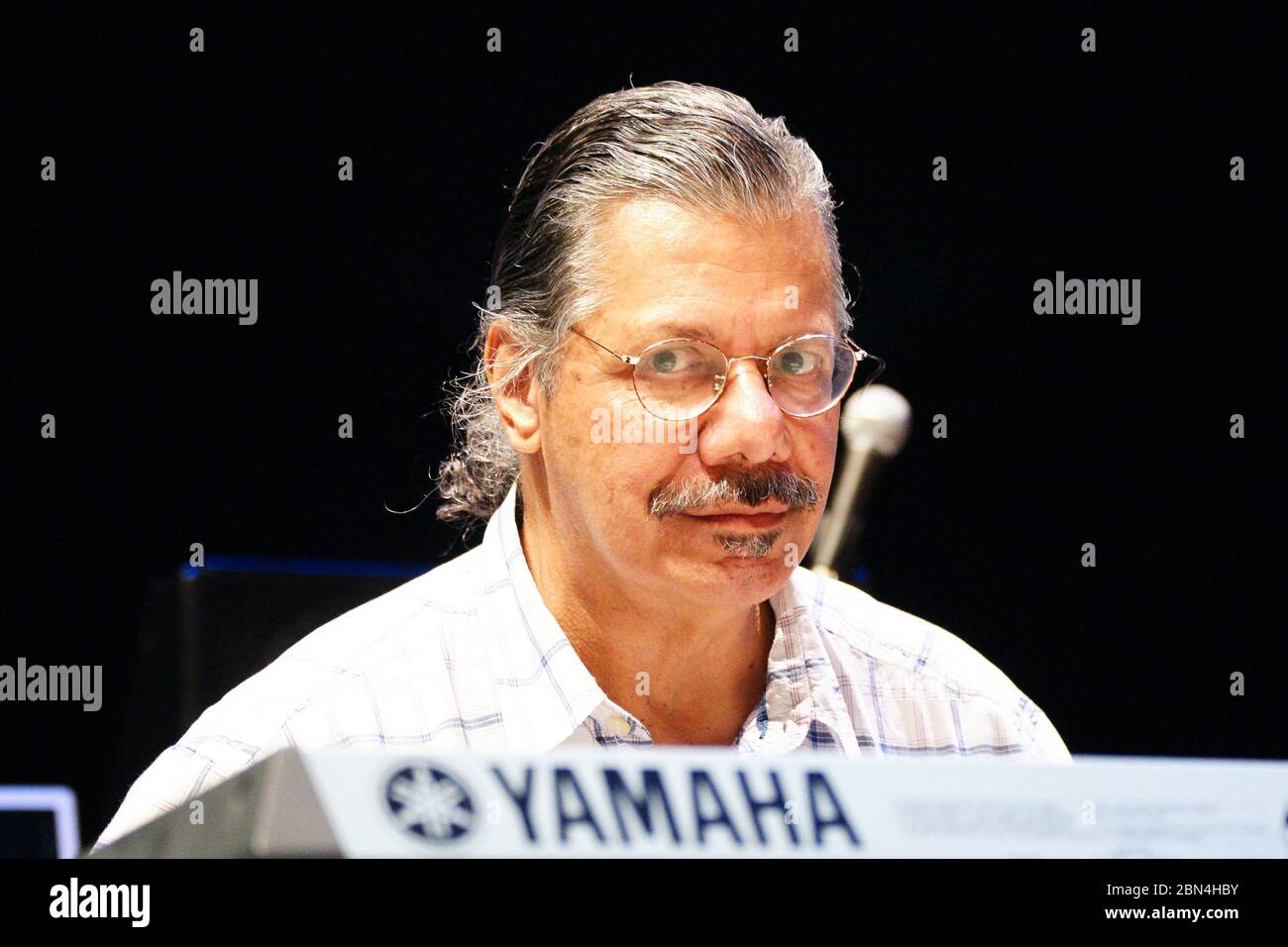 Monaco, Monaco. 22 juin 2008. Monaco, Monte Carlo - juin 22, 2008: Jazz Legend Chick Corea au Grimaldi Forum. Musique, Musik, musiciens, | usage dans le monde crédit: dpa/Alay Live News Banque D'Images