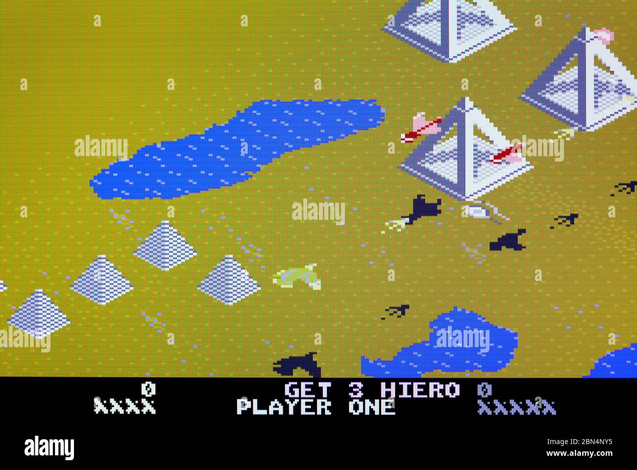 Desert Falcon - Atari 7800 jeu vidéo Banque D'Images