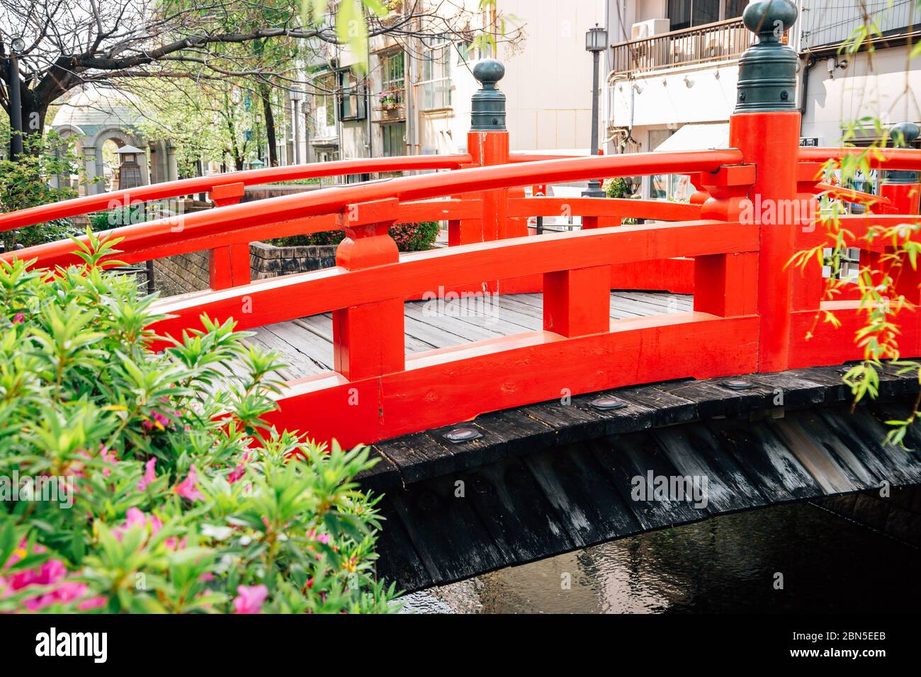 Pont de Harimaya à Kochi, Shikoku, Japon Banque D'Images