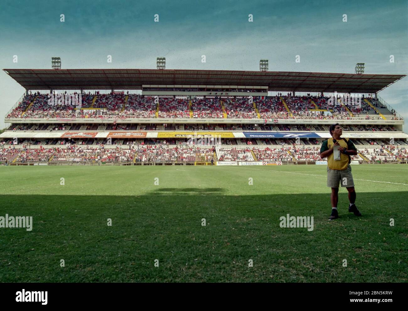 Stade de football Alejandro Morero Soto au Costa Rica Banque D'Images
