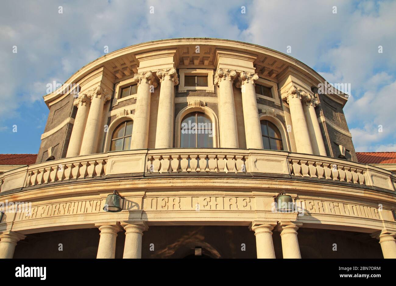 Bâtiment principal de l'université de Hambourg Banque D'Images