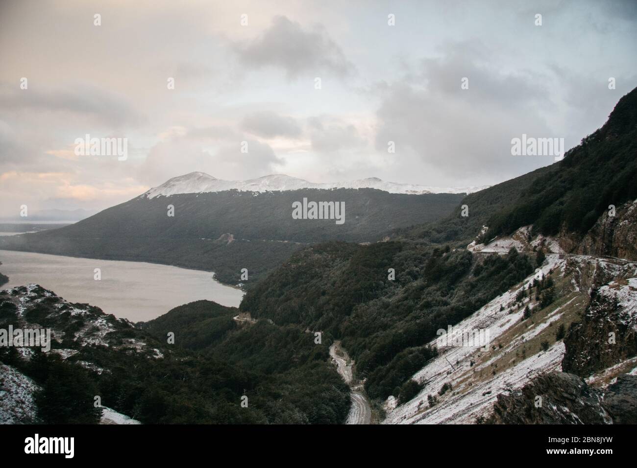 Ushuaia, fin del Mundo, province de Tierra del fuego, Argentine Banque D'Images