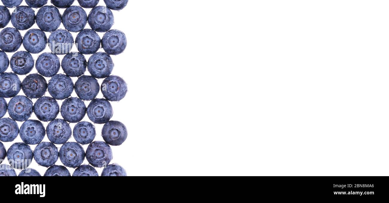 Myrtille blackberry bilberry ensemble géométrique isolé sur blanc. Motif d'été aux baies sauvages fraîches et juteuses. Concept bio-alimentaire bio-écologique original. Agricult Banque D'Images