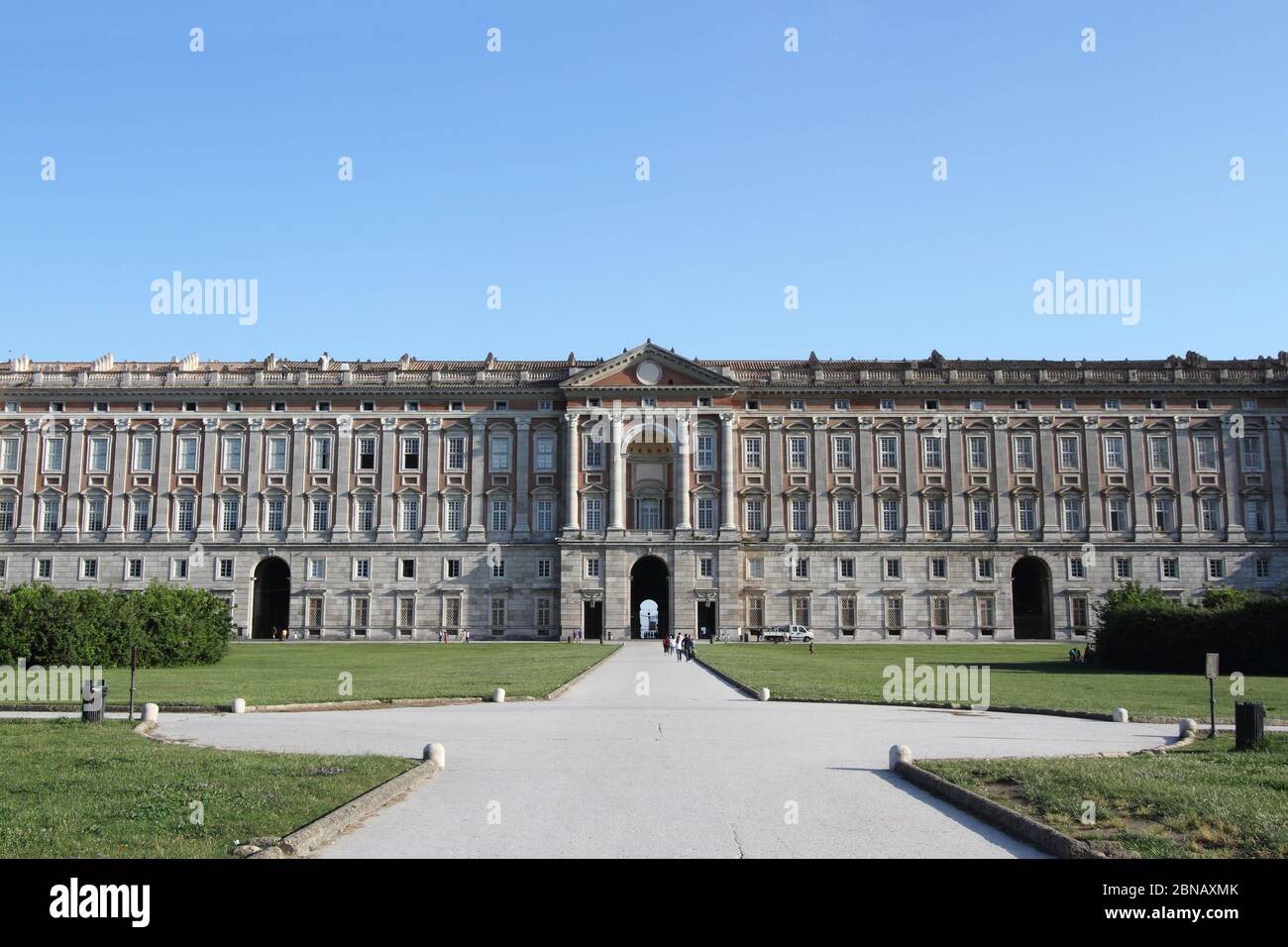 Caserta, Italie - 10 juin 2012 - le Palais Royal de Caserta Banque D'Images