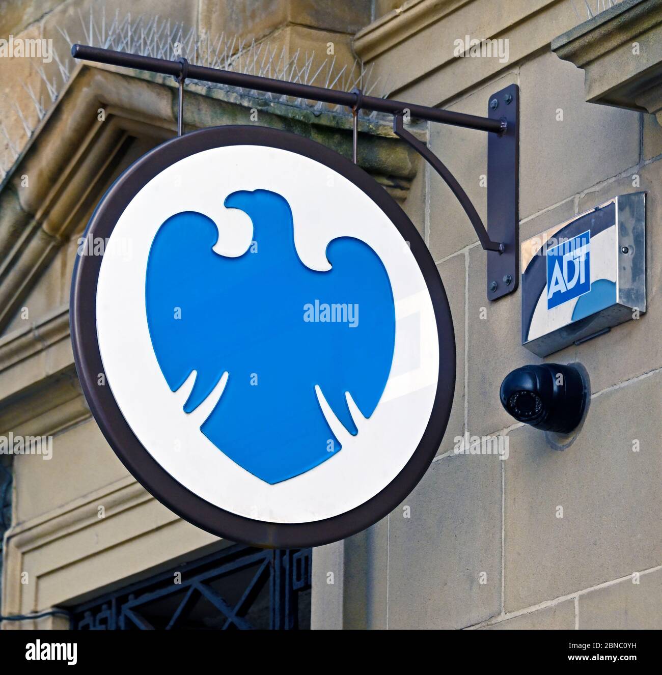 Logo Barclays Bank. Highgate, Kendal, Cumbria, Angleterre, Royaume-Uni, Europe. Banque D'Images