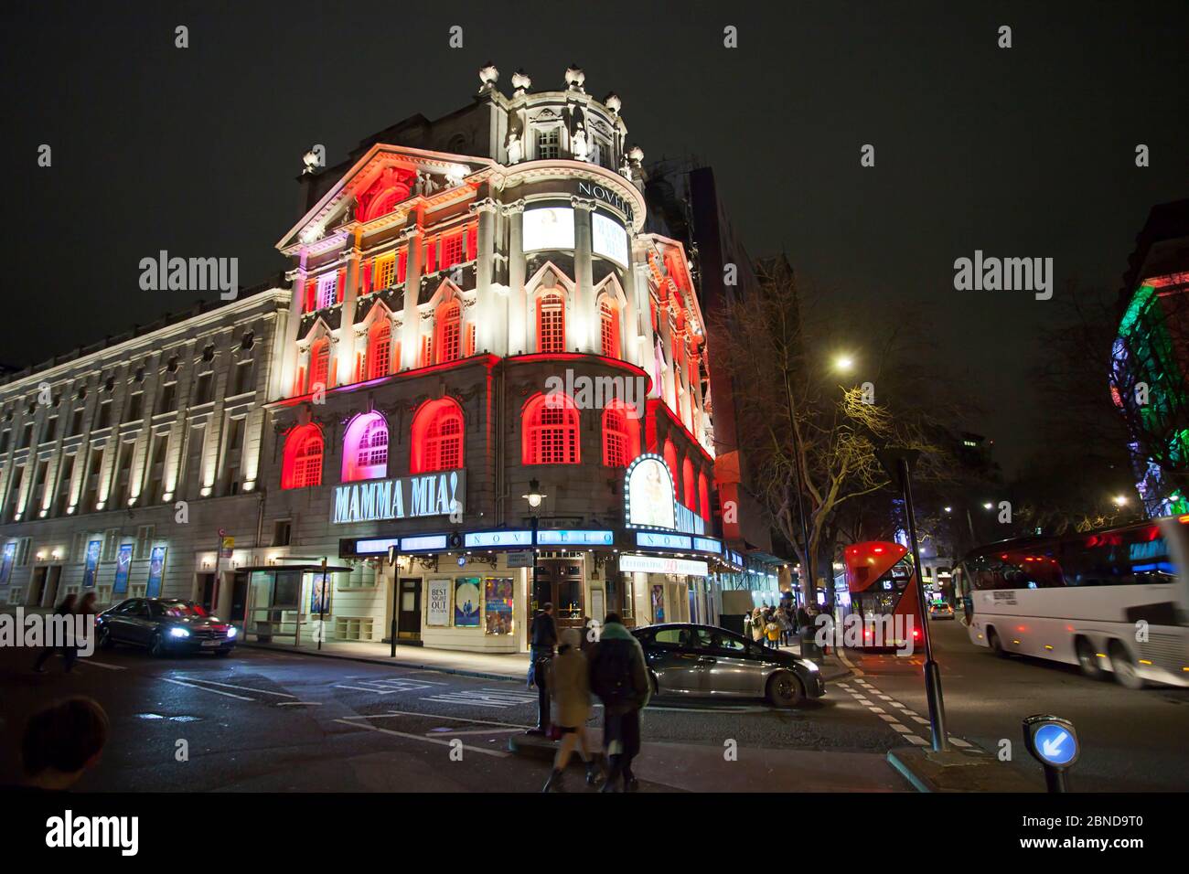 Mamma Mia au Novello Theatre, Londres. Banque D'Images