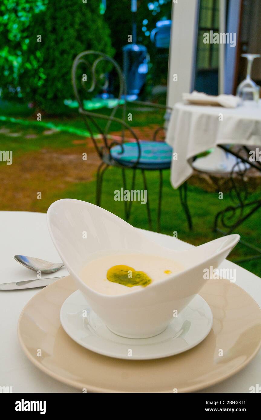 Ajoblanco. Espagne. Banque D'Images