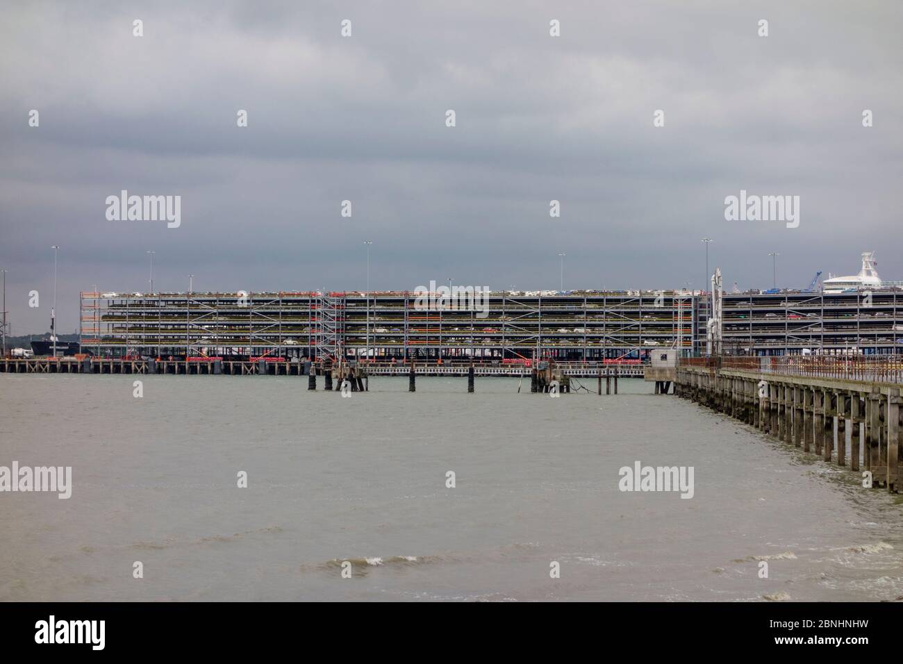 UECC Shipping Company par River Itchen, Southampton, Hampshire, Royaume-Uni Banque D'Images