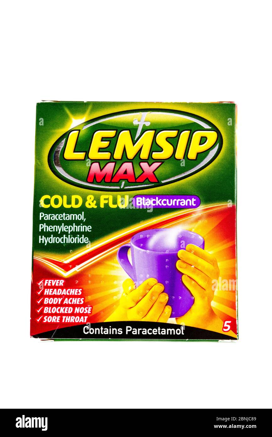 Capsules Lemsip Max, boîte Lemsip Max, comprimés Lemsip Max pour rhume et grippe, Lemsip, Max, comprimés Lemsip, boîte Lemsip, rhume et grippe Lemsip Max Banque D'Images