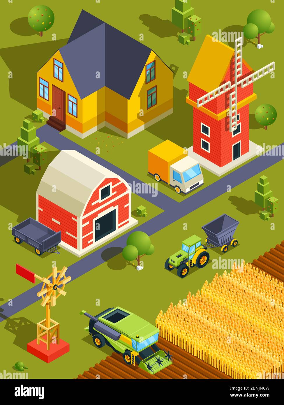 ferme-agricole-banque-d-images-vectorielles-alamy