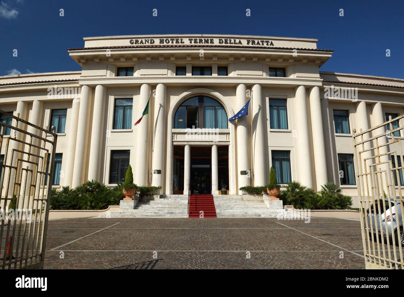 Grand Hotel terme della Fratta. Fratta terme, Bertinoro, Forlì-Cesena, Émilie-Romagne, Italie. Banque D'Images