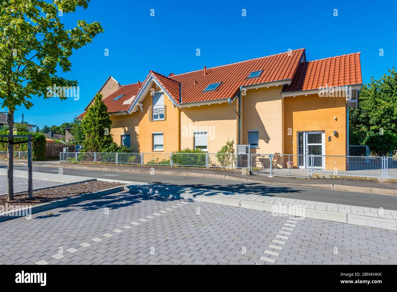 Maison dans la ville de Felke de Bad Sobernheim, Banque D'Images