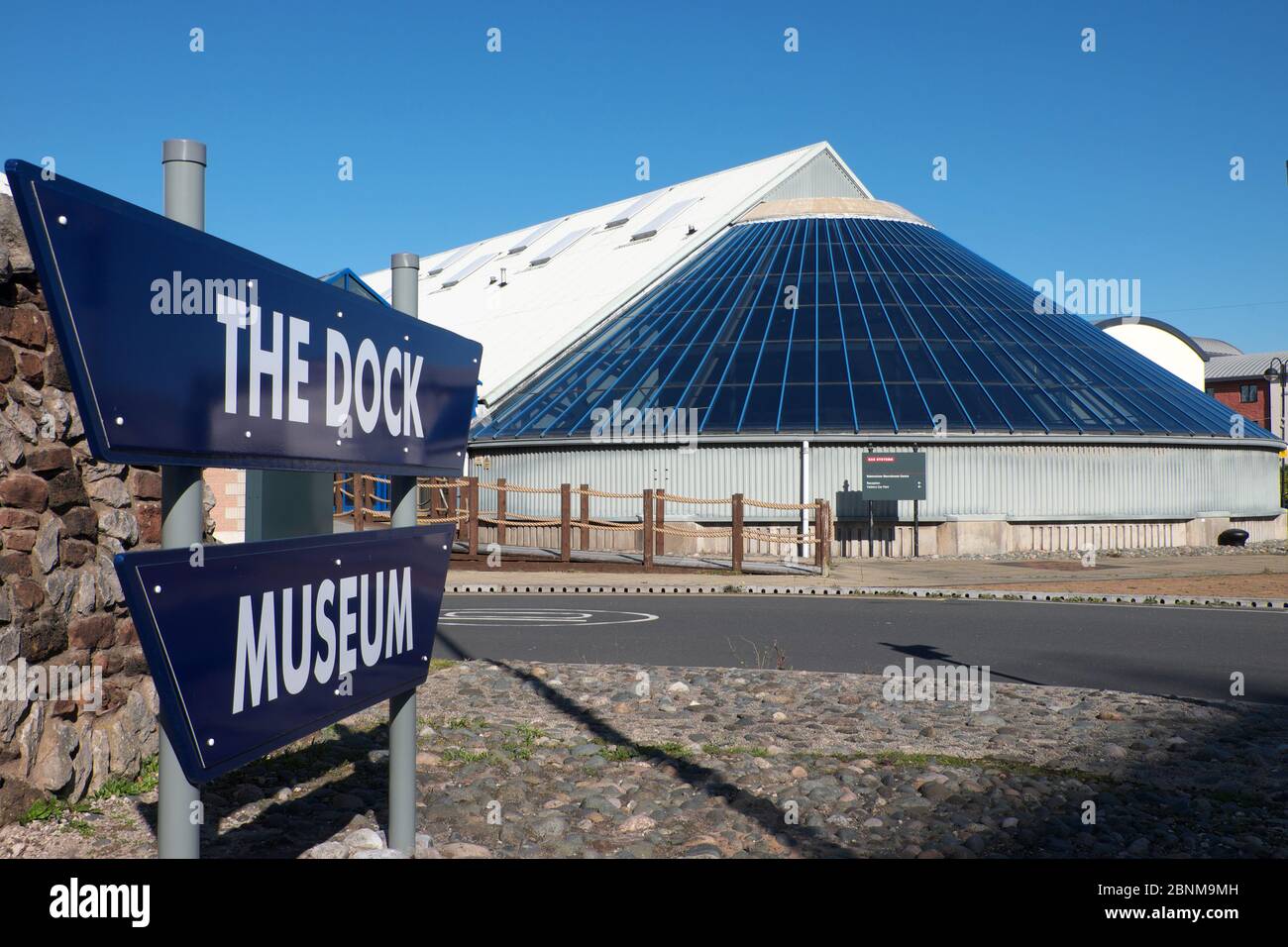 Le Musée du Dock à Barrow-in-Furness, Cumbria, Angleterre Banque D'Images