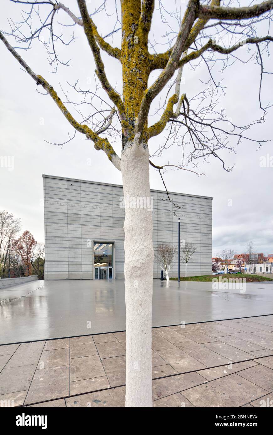 Bauhaus Museum, Stephane-Hessel-Platz, Museum, Weimar, Thuringe, Allemagne, Europe Banque D'Images