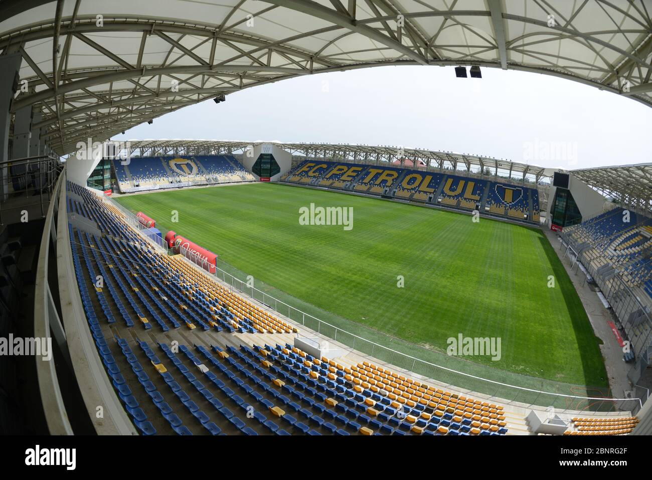 Stade Ilie Oana , Ploiesti , Roumanie Banque D'Images