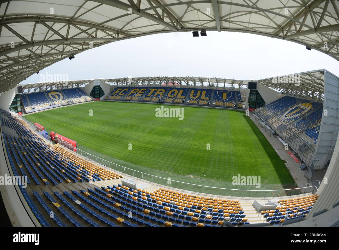 Stade Ilie Oana , Ploiesti , Roumanie Banque D'Images