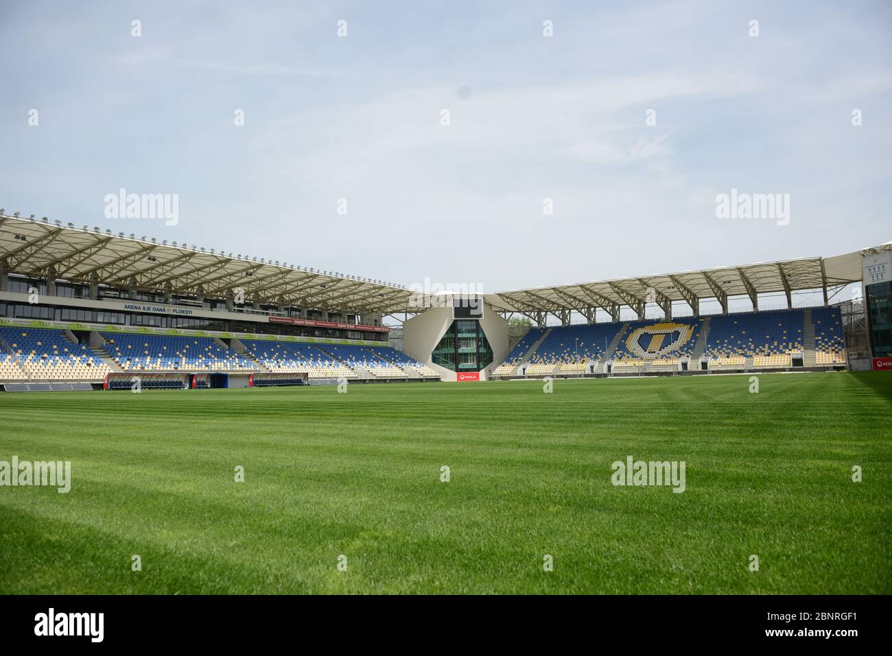 Stade Ilie Oana , Ploiesti , Roumanie Banque D'Images